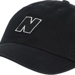 New Balance Men's and Women's Block N 6-Panel Snapback Hat, Casual Wear, One Siz